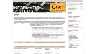 LLU Information Systems: Email