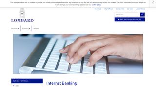 Internet Banking - Lombard Bank