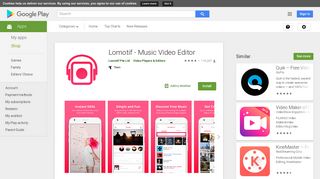 Lomotif - Music Video Editor - Apps on Google Play