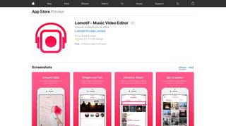 Lomotif - Music Video Editor on the App Store - iTunes - Apple