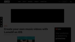 Create your own music videos with Lomotif on iOS – Adweek