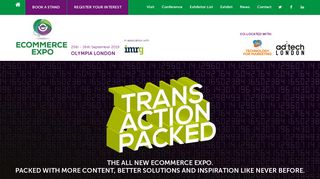Welcome - eCommerce Expo 2019 - The all new eCommerce Expo ...
