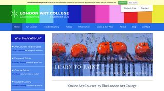 London Art College: Online Art Courses Learn to Draw & Paint
