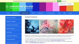 London Art College: Art Courses Student Gallery