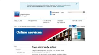 Online services | London Business School