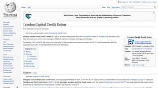 London Capital Credit Union - Wikipedia