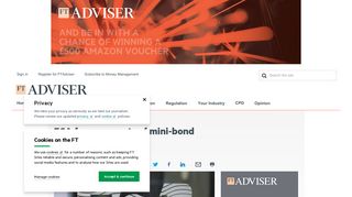FCA freezes assets of mini-bond provider - FTAdviser.com