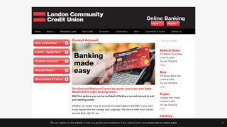 Current Account | London Community Credit Union