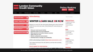 Online Banking | London Community Credit Union