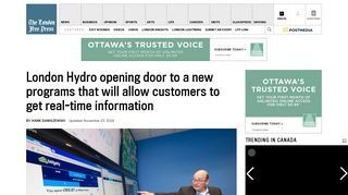 London Hydro opening door to a new programs that will allow ...