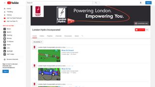 London Hydro Incorporated - YouTube