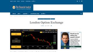 London Option Exchange - The Financial Analyst