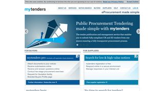 mytenders - eProcurement made simple - myTenders