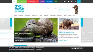 Zoological Society of London (ZSL) - UK Zoos & Animal Conservation