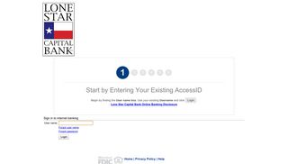 Lone Star Capital Bank - Online Banking - myebanking.net