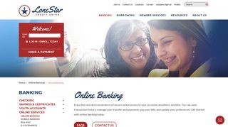 Online Banking - Lone Star Credit Union