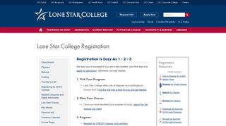 Lone Star College Registration