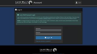 Log In - Hero Lab Online