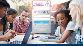 Old myLoneStar Login - Lone Star College