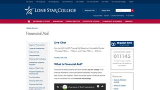 Financial Aid - Lone Star College