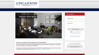 Long & Foster Intranet - Welcome, Please Sign In - Real Estate ...