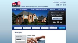 Tenant Login - South Jersey property management