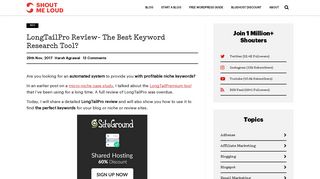 LongTailPro Review- The Best Keyword Research Tool?