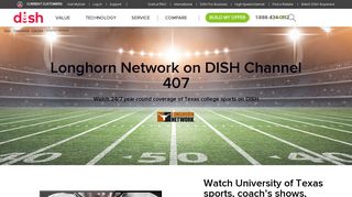Longhorn Network - Watch Texas Sports on TV & Online | DISH