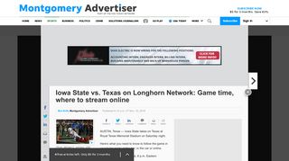 How to watch Texas-Iowa State football on Longhorn Network: What is ...