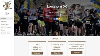 Longhorn 5K - RunSignup