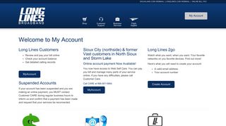Long Lines - My Account