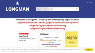 Longman Dictionary of Contemporary English | LDOCE