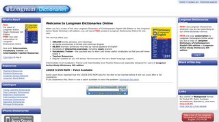 Longman Dictionaries Online
