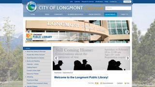 Welcome to the Longmont Public Library! | City of Longmont, Colorado