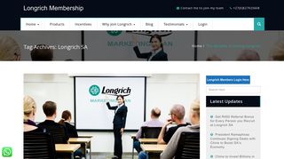 Longrich SA – Longrich Membership