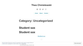 Uncategorized – Page 6 – Theo Chmielewski