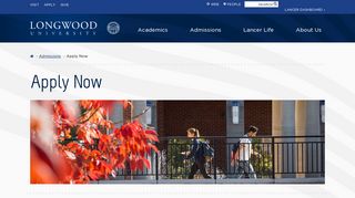Apply Now - Longwood University