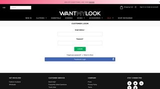 Sign In - WantMyLook