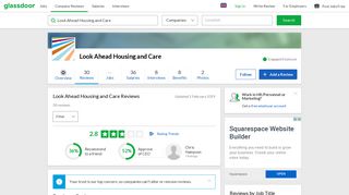 Look Ahead Housing and Care Reviews | Glassdoor.co.uk