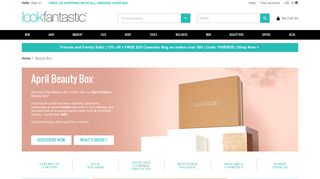 Beauty Box | Beauty Products | Free Delivery | LookFantastic