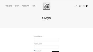 Login | ZOOM LOOKBOOK