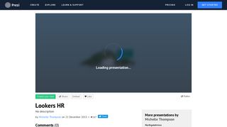 Lookers HR by Michelle Thompson on Prezi