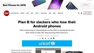 Plan B for slackers who lose their Android phones - CNET