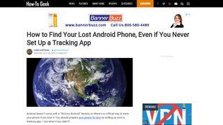 How to Find Your Lost Android Phone, Even if You Never Set Up a ...