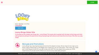 Loony Bingo – Join the UK's Top Online Bingo Site! - Ted Bingo