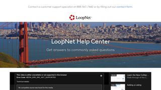 Help - LoopNet