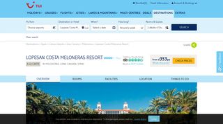 Lopesan Costa Meloneras Resort in Meloneras | Thomson now TUI