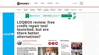 LOQBOX review: free credit repair tool launched, but are there better ...