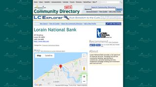 Lorain National Bank | LorainCounty.com Community Directory
