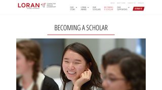 Becoming A Scholar - Loran Scholars Foundation - Apply Now